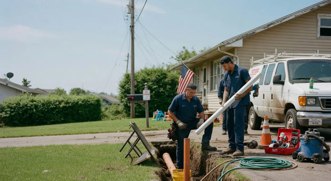 Sewer Line Inspection in Lebanon, OK